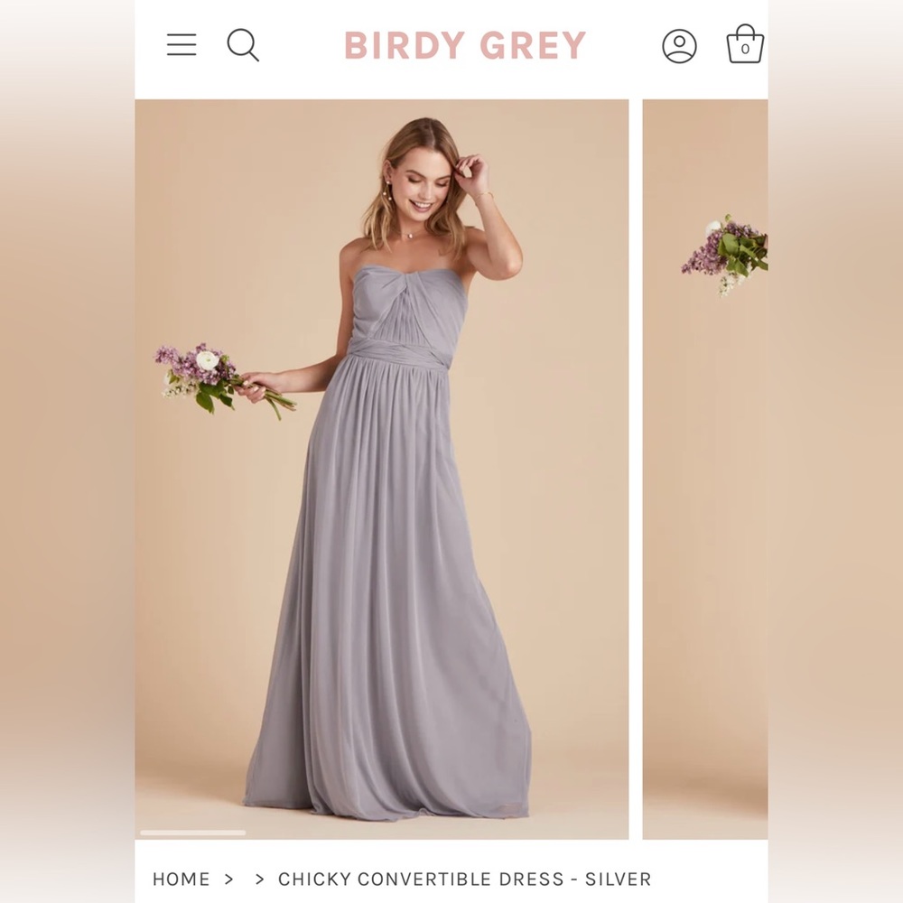 Birdy Grey Bridesmaid in Silver